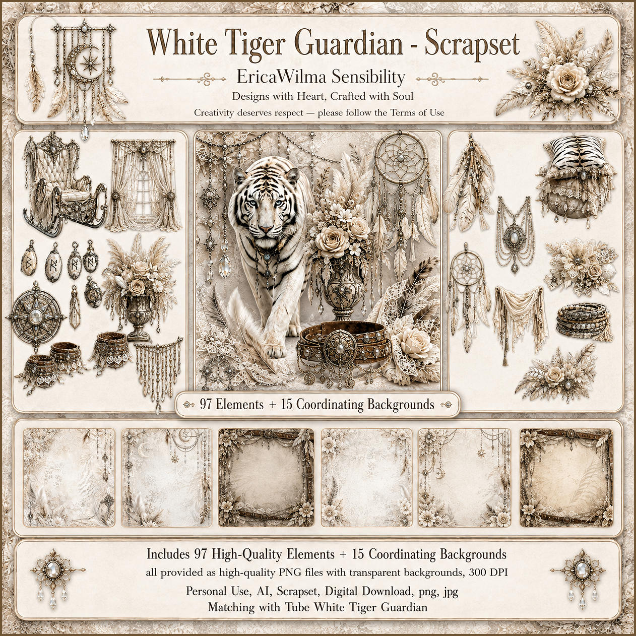 (image for) EW AI White Tiger Guardian - Scrapset 2026